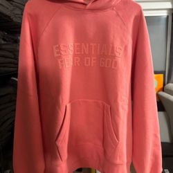 Essentials Coral Hoodie 