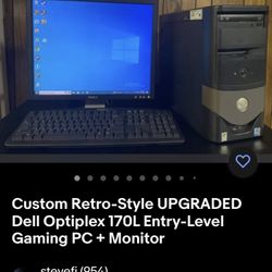 Custom Very Retro Style UPGRADED Dell Sleeper Gaming PC Computer | Fortnite Roblox Minecraft Forza Horizon 4 