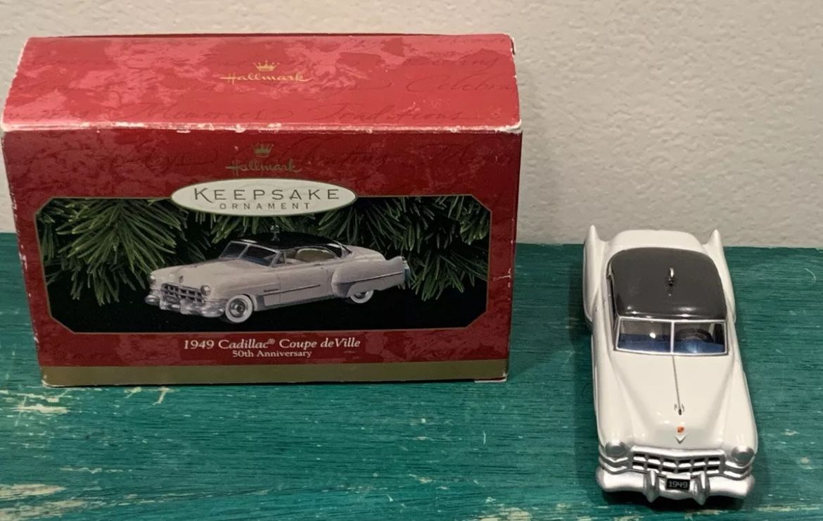 1999 Hallmark 1949 Cadillac Coupe de Ville 50th Anniversary Die-Cast Metal