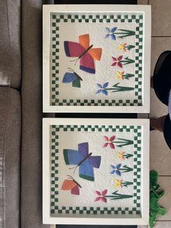 Tissue Paper Art Set of 2