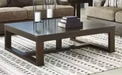 Ashley solid wood coffee table
