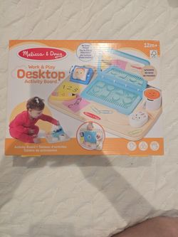 Melissa & Doug Work & Play Desktop Activity Board