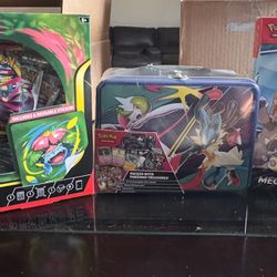 Pokémon -Mega Venusaur Ex , Mega Khangaskhan Ex,  Mega Tin Box