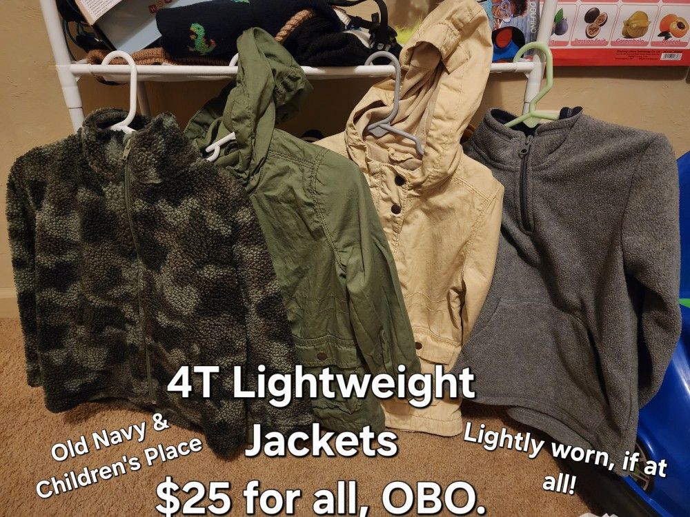 4T Lightweight Jackets