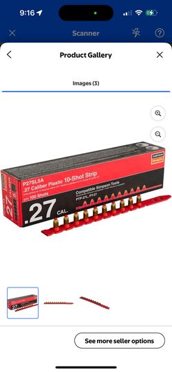 Simpson .27 Caliber Plastic 10 Shot Strip P27SL5A. More Than 10 Available