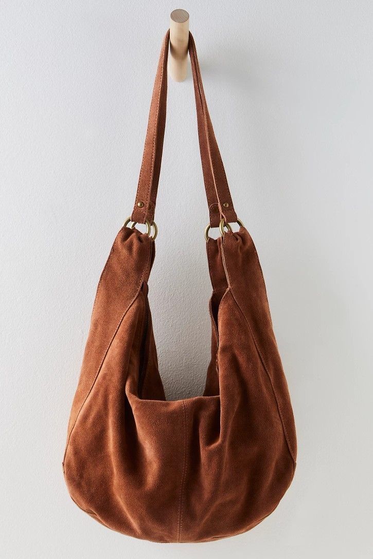 Free People Roma Suede Tote Bag