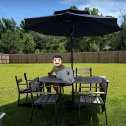 7-Piece Patio Table & Chairs