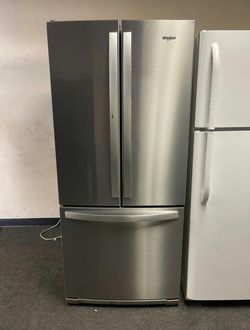 Whirlpool 3-Door Refrigerator Stainless Steel FrenchDoor