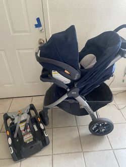 Chicco Stroller And Car seat 