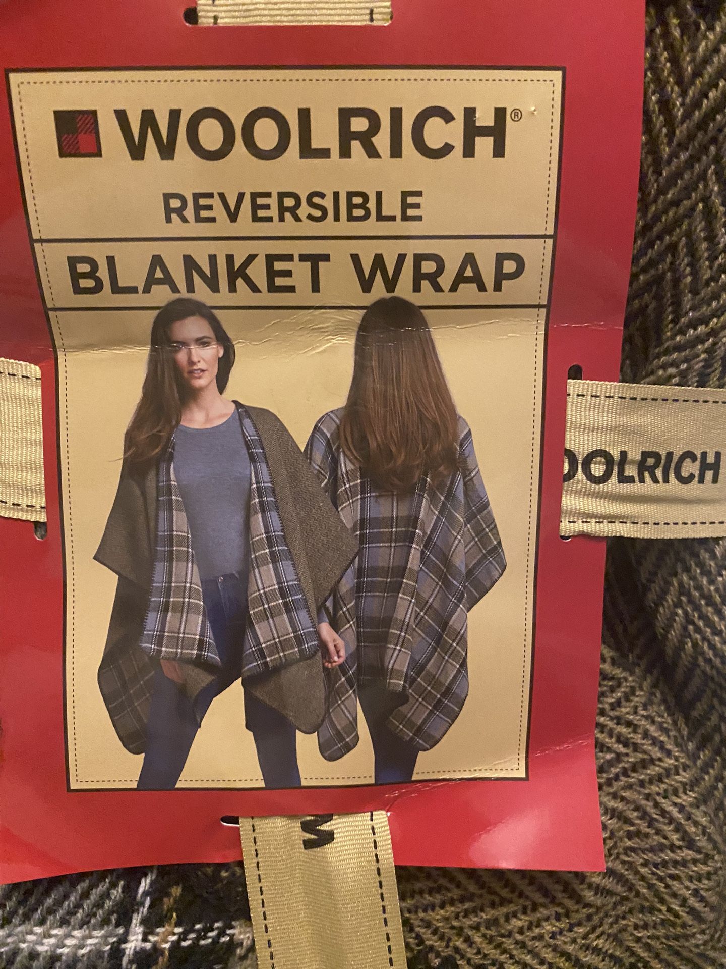 NWT New Woolrich Blanket Wrap OS