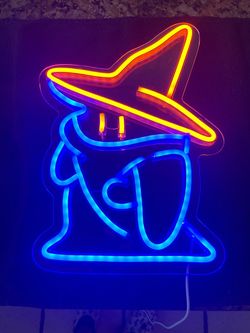 Neon lights Final Fantasy