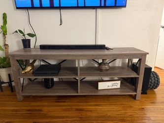 Rustic-Style TV Stand