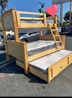 Literas Twin Full Full Madera 100% / Bunk Beds