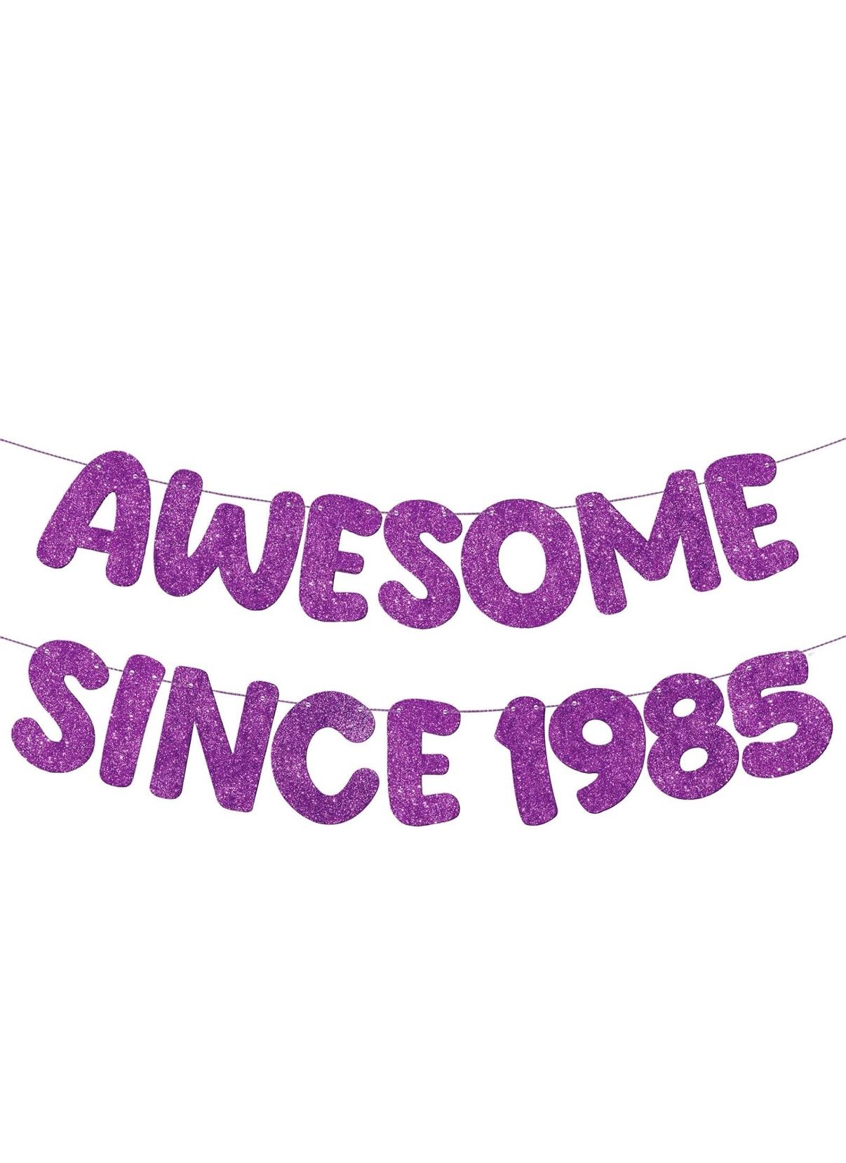 FREE Party Decoration 1985