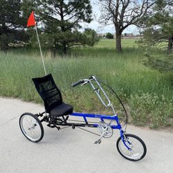 Sun EZ-3 SX Recumbent Trike   Retail $1,400!