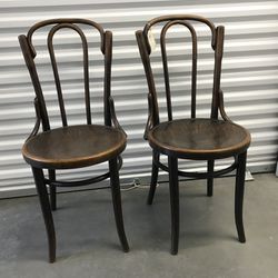 2 Bentwood Chairs