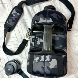 Workout Camouflage Water Bottle Jug Phone Case