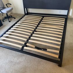 Metal Bed Frame (King Size)