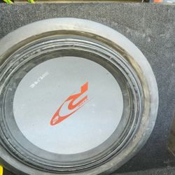Alpine Type R Woofer With Box
