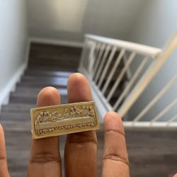 14k Last Supper 2 Finger Ring