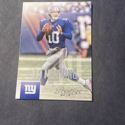 Eli Manning 2015 Prestige #39
