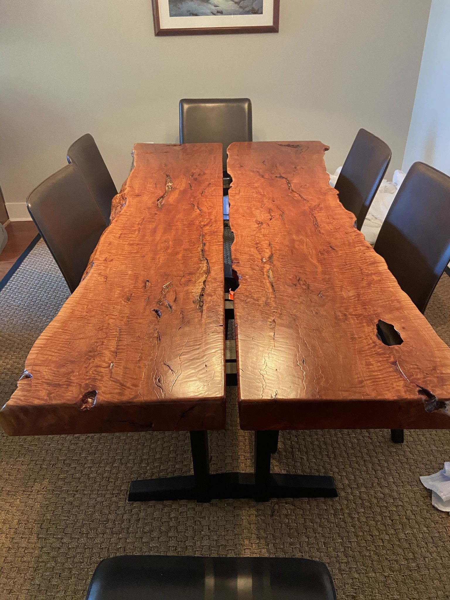 Live Edge Dining Table,All Products : American Fashion Style Bags On Sale