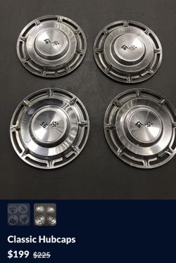 60s Hub Caps Orig.