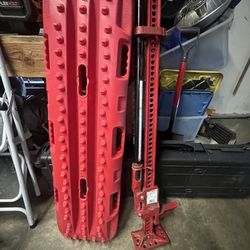 Hi lift Jack ROTOPAX Traction board and shovel