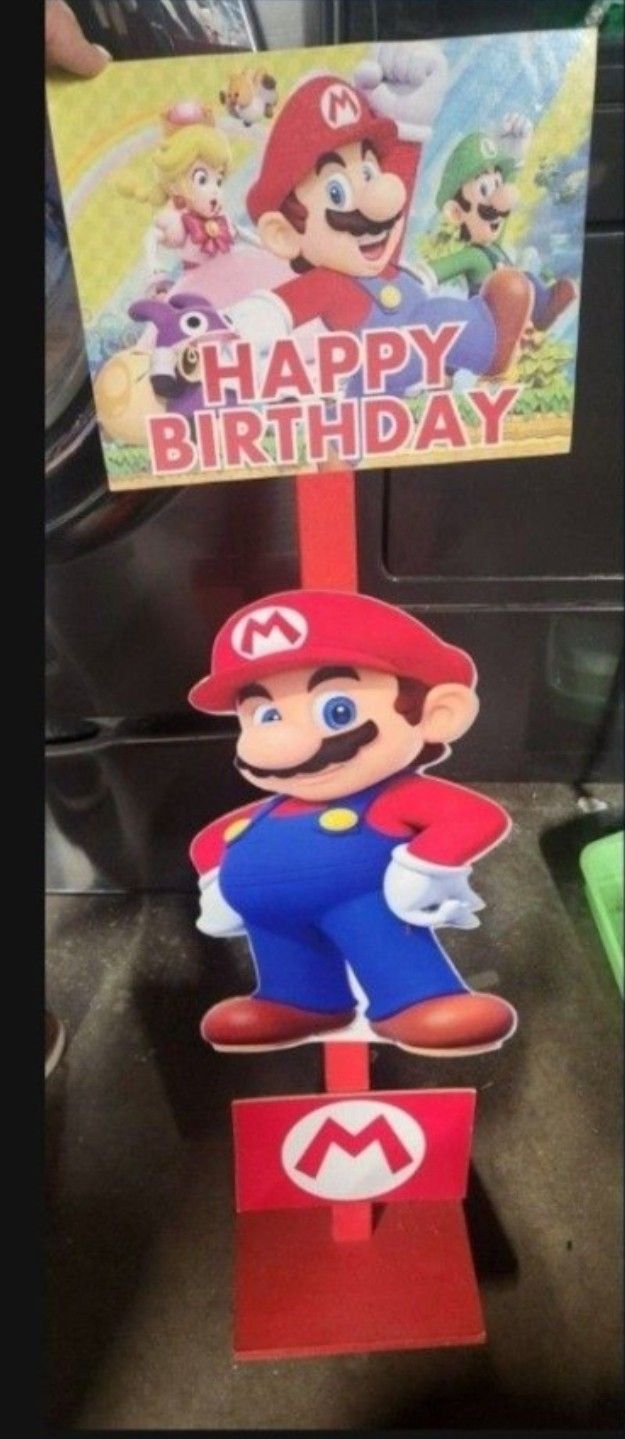 Mario Brothers Sign