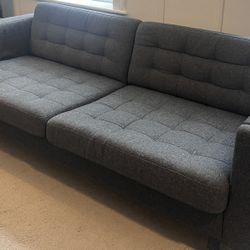 Gray IKEA Sofa.  Seats 3.