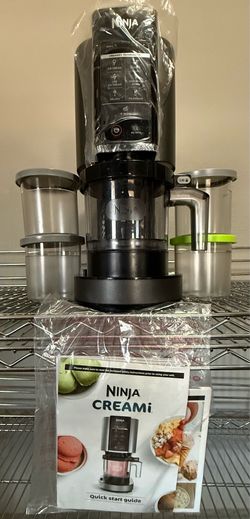 Ninja CREAMi 7-in-1 Frozen Treat Maker with 4 Extra Pint Containers
