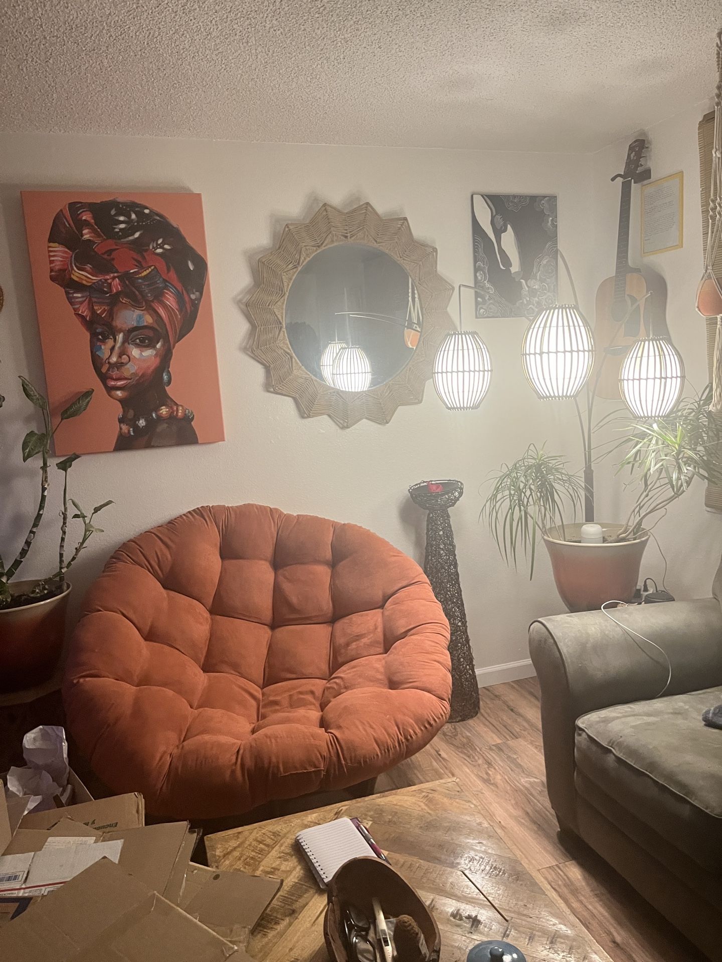Papasan Chair Frame And Cushion