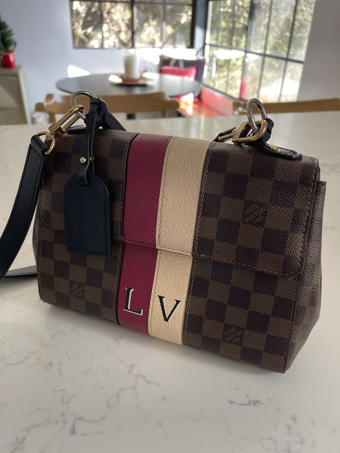 Authentic Louis Vuitton Reggia Damier Ebene Handbag - Limited Edition for  Sale in Tyler, TX - OfferUp