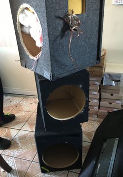 Cajas para bocinas12”