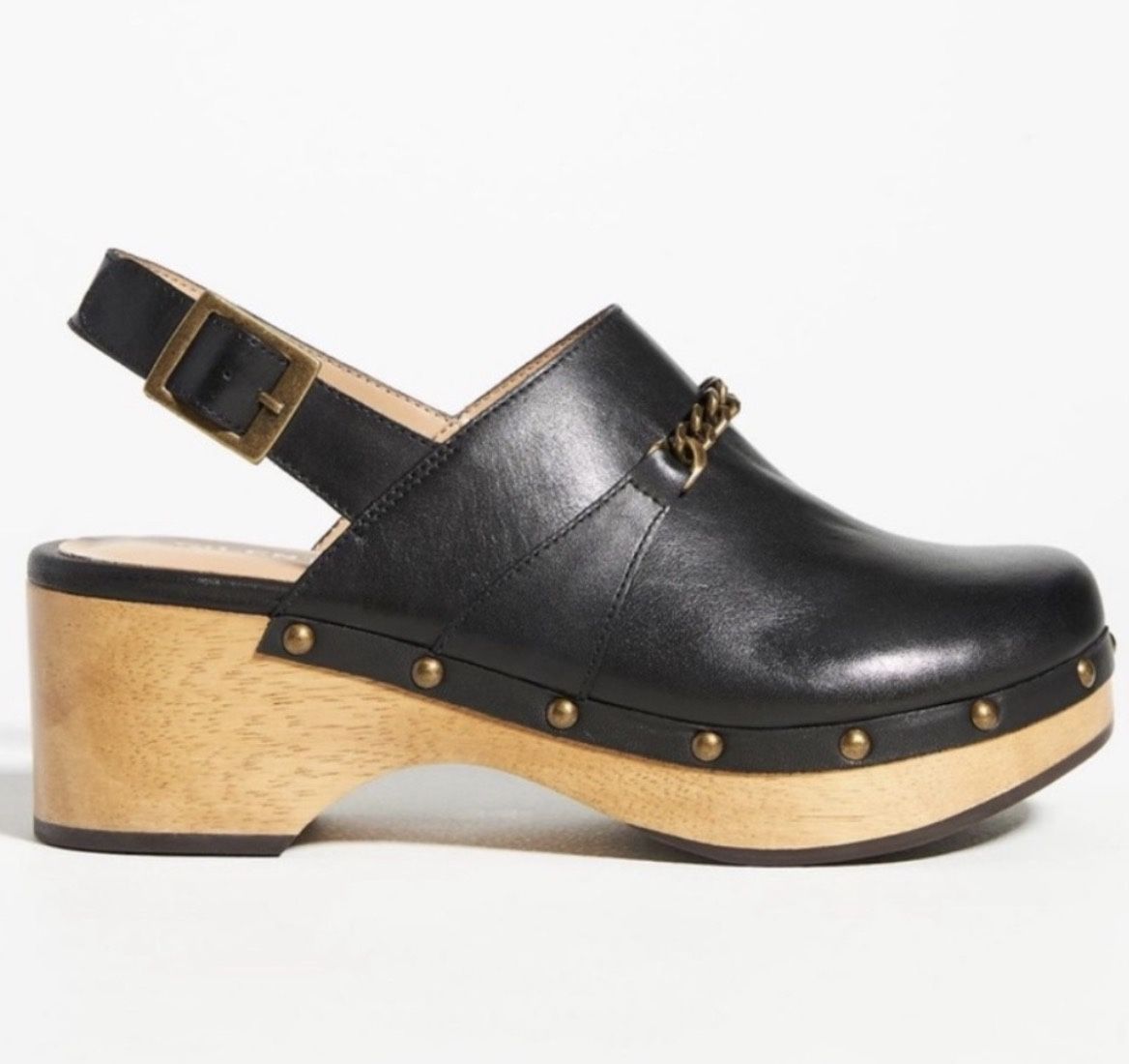 Anthropologie Silent D Slingback Mule Clog Size 37 NWOT $165 “Georgia”