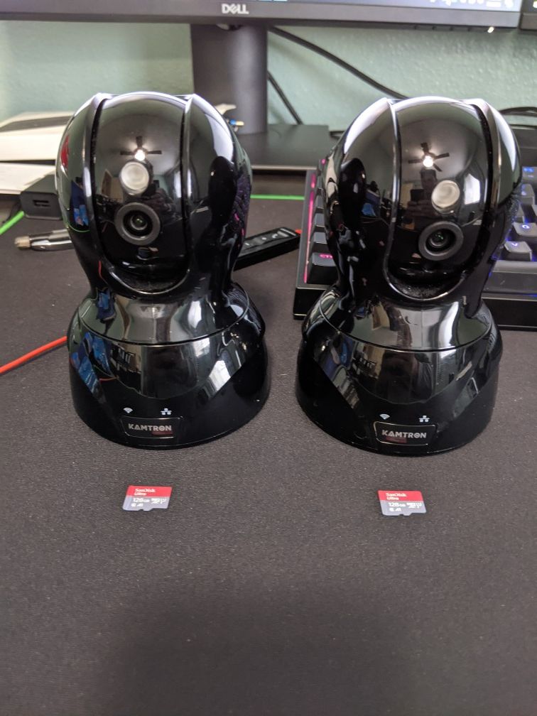 Selling 2 Kamtron Wireless IP Camera Model 826