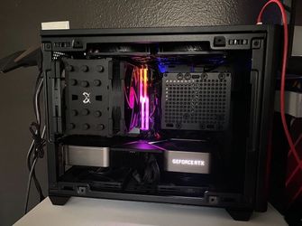 3080 ITX Custom PC Build w/ Glass Panel