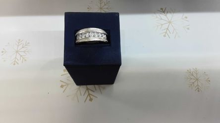 White Gold 10k (.417) 4.8 grams Size 10