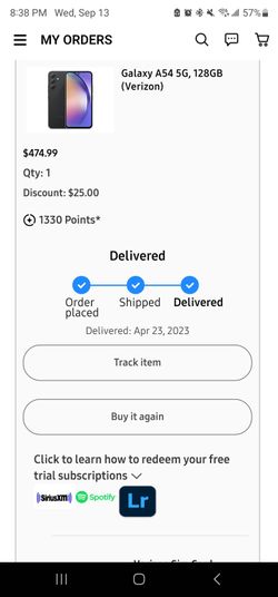 Samsung A54 5G Ultra Not Note Not Ultra Unlocked New Phone Any Carrier.