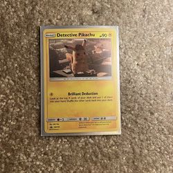 Detective Pikachu 2019 Blackstar promo Detective Pikachu 2019 Blackstar promo