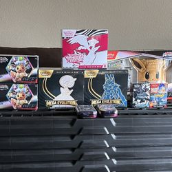Prismatic,Mega Evolutions,Surging Sparks 