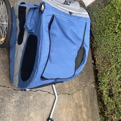 Dog bike trailer