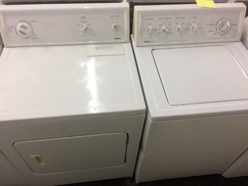Kennmore washer and dryer