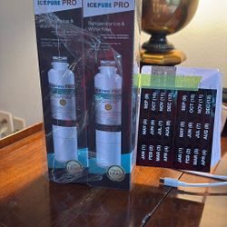 Refrigerator Water filter for a Samsung or Kenmore refrigerator information on pictures