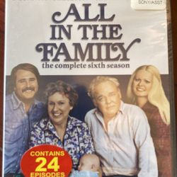 “All In The Family” Season 6 DVD Set New & Sealed 