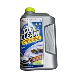 Oxi Clean out-shine Foaming Car Wash- New car scent-4 action wash