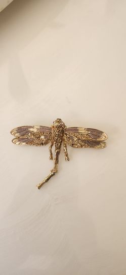 Vintage dragonfly brooch