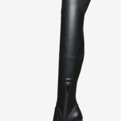 STEVE MADDEN Black Pair Boot Thigh