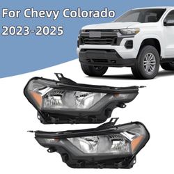 Fits 2023-2024 Chevrolet Colorado WT/LT/Trail Boss Halogen Headlamps LeftRight Brand New still in the box D809
