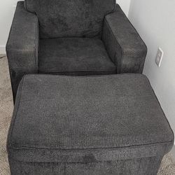 Chair & Ottoman